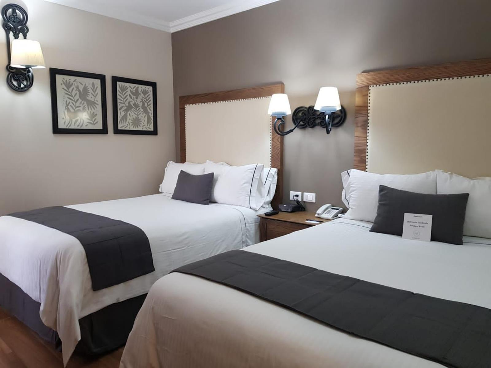 Standard Double Room Two Double Beds